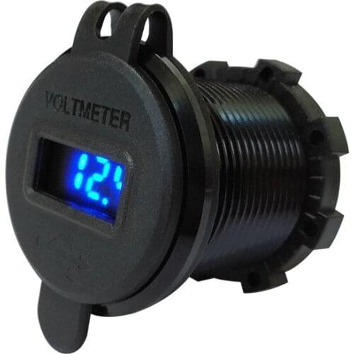 Car and motorcycle metal modification usb car charger QC3.0 smart fast charge mobile phone car charger