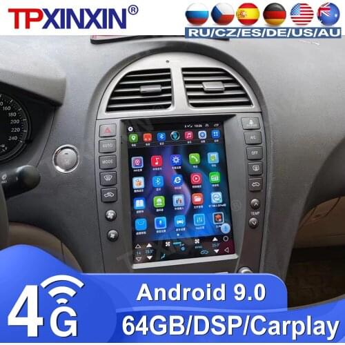4+64G For Lexus ES 2006 - 2012 Android 9.7'Inch Screen Car Radio Tape Recorder Multimedia video player GPS Navigation HeadUnit