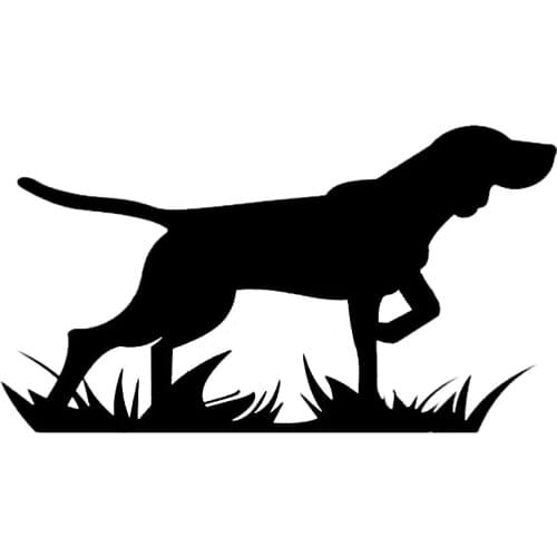CK3330# funny vinyl car sticker hunting dog waterproof cool decal car auto stickers for bumper rear window