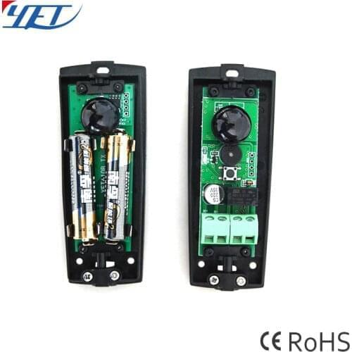 DHL Free shipping cost !! 20set YET610B 12-24v AC/DC Safety Beams Battery Safety Sensors for Gate Photocell