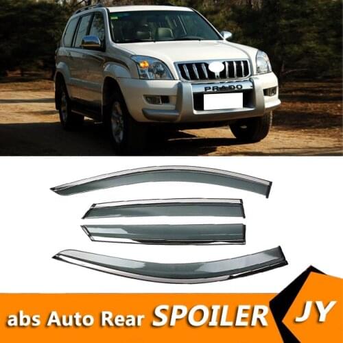 For TOYOTA Prado 2004-2009 Window Visor Vent Shades Sun Rain Deflector Guard For TOYOTA Prado Auto Accessories 4PCS/SET