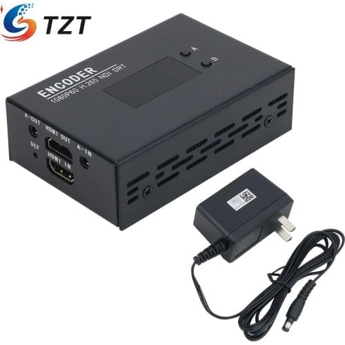 TZT ENC1 HDMI-Compatible HD Encoder Video Encoder 1080P SRT RTMP H265 For Video Live Broadcast Live Streaming