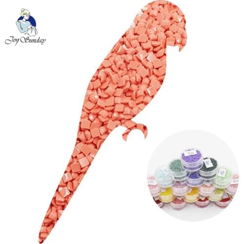 Joy Sunday,Needlwork Mosaic,Rhinestones for Embroidery Full Square Crystal for 3D Diamond Painting,Decoration beads crafts Tools