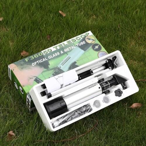 F36050 Astronomical Reflector Telescope Set With Tripod for Adult Children