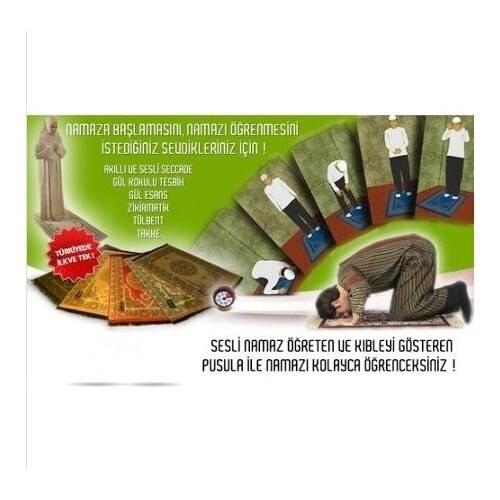 Voice to Make And Kıbleyi Prayer Showing Prayer Rug