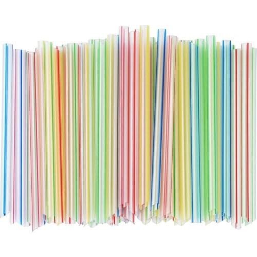 MONGKA 100 pcs Extra Wide Fat Jumbo Boba Drinking Bubble Tea Smoothie Straws