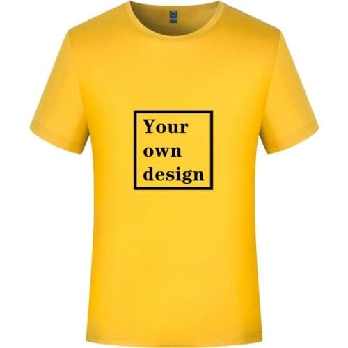 T-shirt men and women summer new style own design picture custom LOGO Korean fashion casual top party couple T-shirt top 660000