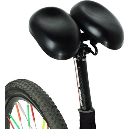 New MTB Mountain bike no-nasal saddle cushion Comfortable riding ergonomic design PU material breathable pressure resistant seat