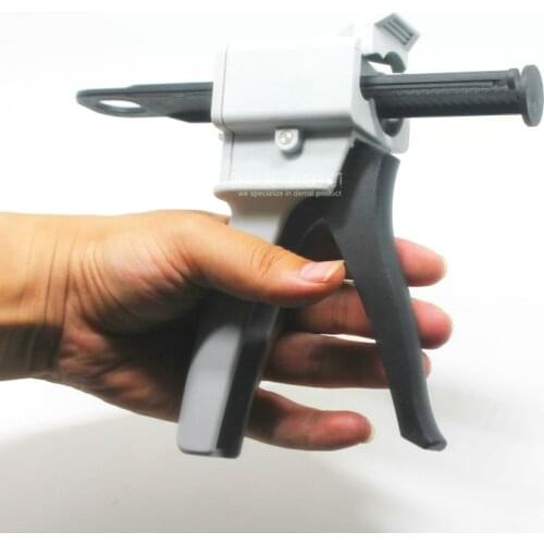 New Dental Equipment Silicone Rubber Impression Mixing Dispenser Dispensing Gun AB Gun 1:4 and 1:10 Caulking Dentist Product