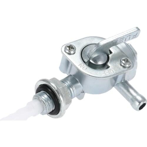 Fuel On/Off Valve Switch Petcock 2-3KW for 1/4" Hose Tap Generator Engine Fuel Tank