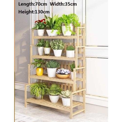 Saksi Standi Mueble Para Plantas Stojaki Na Kwiaty Indoor Pot Ladder Balcony Shelf Outdoor Plant Rack Dekoration Flower Stand