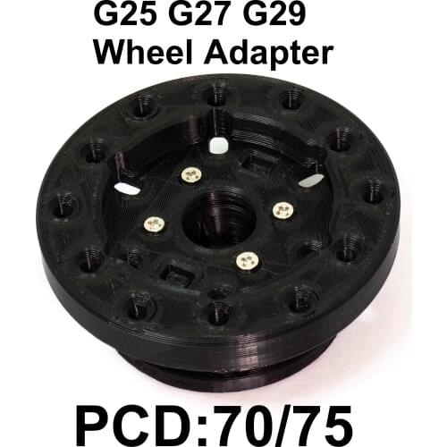 For logitech G25 logitech G27 logitech G29 G923 Wheel Adapter simracing pcd 70/75 sim racing