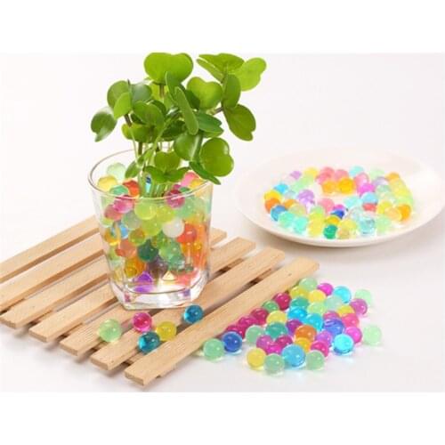 Plant bonsai Soil Mud 100 Pcs Grow Up Water Beads Cute Hydrogel Magic Gel Jelly Balls Sea Babies for Vase Decoration