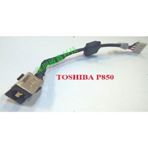 DC Power Jack with cable For Toshiba P850 QFKAA K000135160 laptop DC-IN Flex Cable