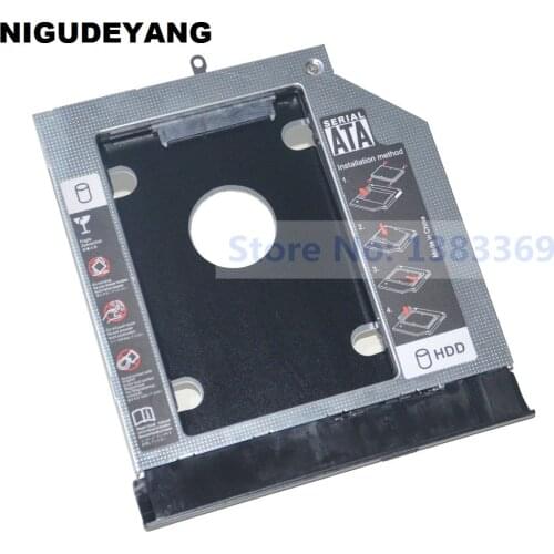 SATA 2nd Hard Drive SSD HDD Module Caddy Adapter for Lenovo Ideapad 110-15ISK 110-15IKB TianYi 310-15 With Bezel and Bracket