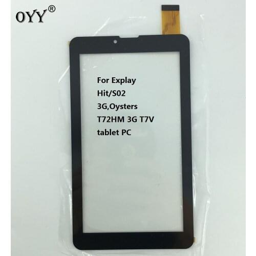 5pcs 7'' inch P031FN10869A Touch Screen Panel Sensor For Explay Hit/S02 3G,Oysters T72HM 3G T7V tablet PC