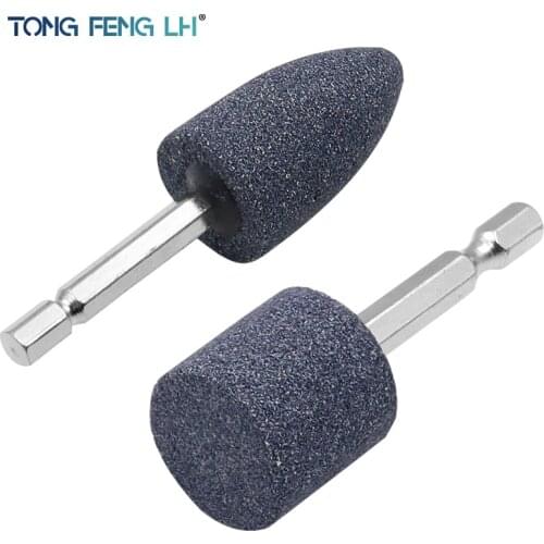 Hexagonal shank grinding wheel sharpening head portable grinding drill power tool accessories
