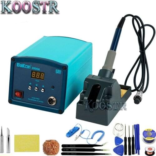 High frequency lead-free soldering station utomatic Sleep intelligent dormancy anti-static soldering iron BK2000A