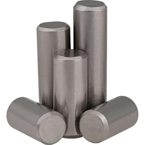 M5 M6 M8 M10 M12 A2 304 Stainless Steel Solid Cylindrical Pins Locating Dowel Pins GB119