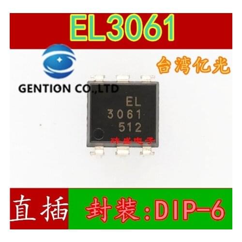 10PCS Trigger EL3062 EL3061 DIP-6 SCR driver in stock 100% new and original