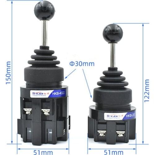 30mm Joystick Switch Cross Switch Main Controller HKB-402 HKB-4022 HKB-201 HKB-2011