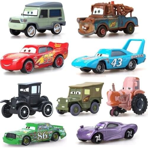 35 Style Disney Pixar Car 3 toy cars McQueen 39 kind 1:55 diecast metal alloy model toy car 2 children birthday Christmas gift