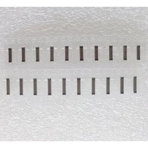 50pcs/lot for iPad 6 AIR2 AIR 2 A1566 A1567 LCD Display long + short touch screen digitizer contact FPC connector on motherboard