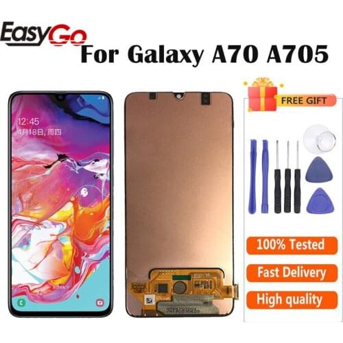 6.7'' For Samsung Galaxy A70 2019 A70 LCD A705 A705F SM-A705F LCD Display + Touch Screen Digitizer Assembly Free Shipping