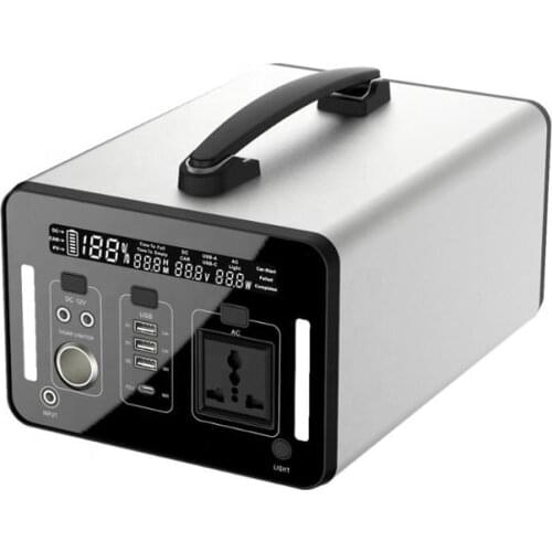 1000Wh Solar Off Grid System Solar Power Generator 500w Solar Generator for Home and Camping Use