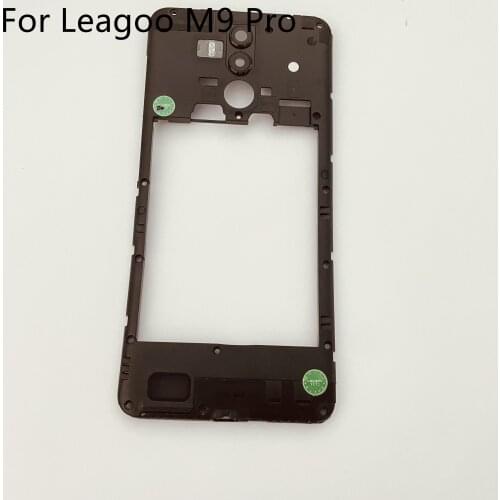 ​Used Back Frame Shell Case + Camera Glass Lens For Leagoo M9 Pro MT6739V 5.72" Quad Core 5.72" HD 1440x720 Free Shipping