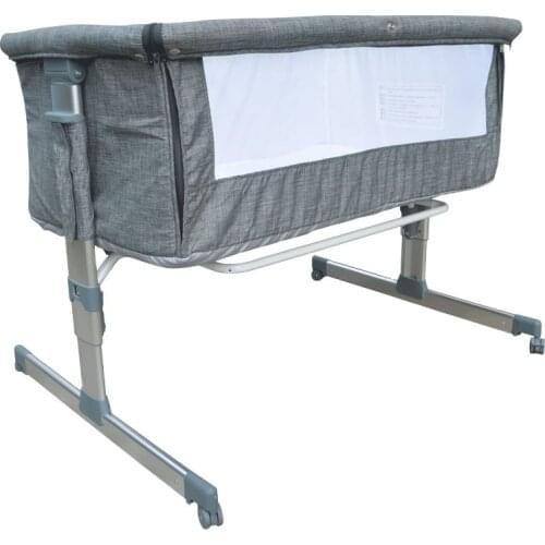 European and American crib height adjustable baby cradle independent bed multi-functional crib