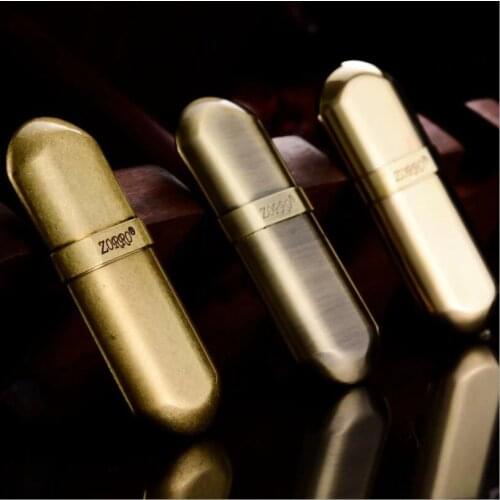 Zorro Kerosene Lighter Trench Retro Old Windproof Pure Copper Gasoline Lighter Z516 Smoking Tool Men Gift