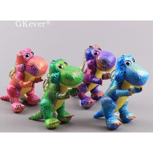 15cm Kawaii Dinosaur Plush Keychain Cartoon Anime Dinosaur stuffed animals toys doll Best Birthday Gift For Women Children