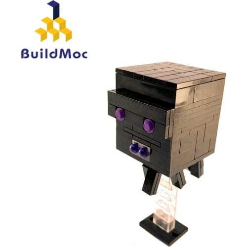 Moc-44742 MyWorld Ender Ghost Small Particle Blocks Assembled Building Block Toys Senior Game Fan