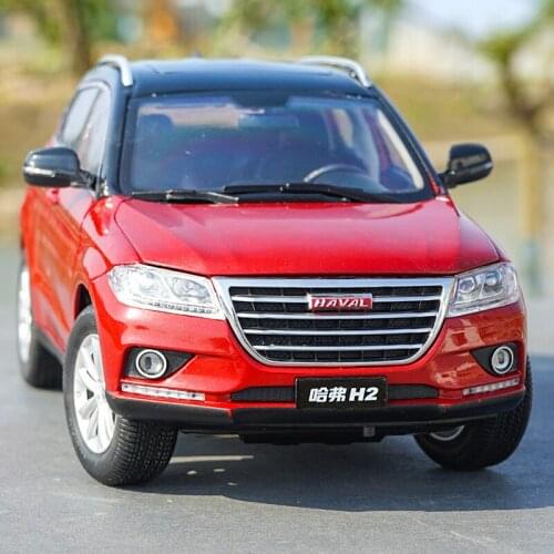 1/18 alloy die-casting car model Original Great Wall Haval H2 off-road vehicle Adult collection Toys for children Family display
