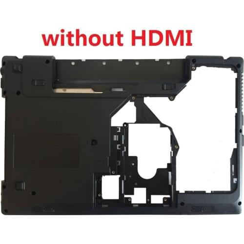 New Bottom Case Base For Lenovo G570 G575 black Laptop Bottom Base Case Cover Without "HDMI"