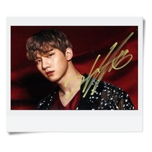 Signed VIXX Hyuk autographed MINI 4th album original photo 6 inches freeshipping 062017
