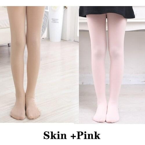 3-14 Years Girls pantyhose Girls Tights Kids Stretch Skinny Elastic Tights for Girls Stocking Children Dance Ballet Pantyhose