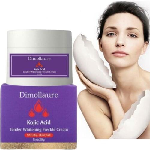 Dimollaure Kojic Acid whitening cream 30g Retinol Wrinkle removal Freckle melasma Acne scar pigment age spot melanin sun spot