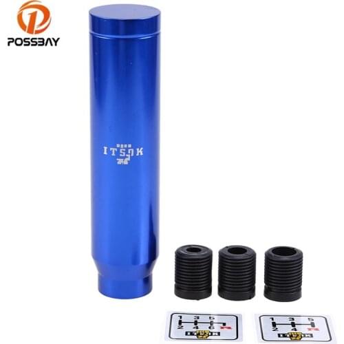 POOSBAY Car Gear Shift Knob Manual Transmission Gear Stick Lever Knobs for Honda Acura Accord for Toyota MT Palanca De Cambio