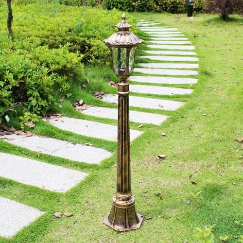 Grass lawn lamp AC with led light decoration in pathway garden
