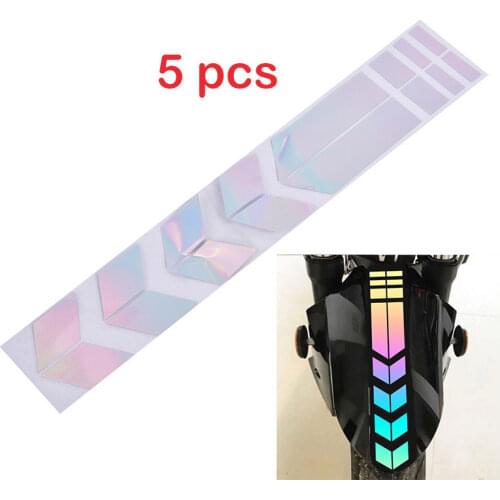 Motorcycle Car Reflective Tape Sticker For Bicycle Fender Motorcycle Accessories Decoration Moto Stickers Decals Road Reflector