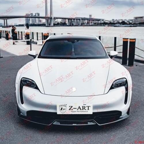 Z-ART Taycan carbon fiber body kit for Taycan carbon fiber aerokit for all new Taycan carbon fiber tuning kit wind spoilers