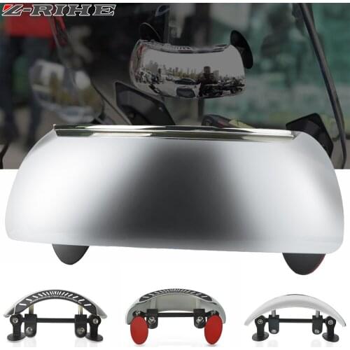 Motorcycle Windshield Rearview Mirrors 180 Degree Wide Angle Mirror Universal For Ducati Honda Yamaha Kawasaki Accessories