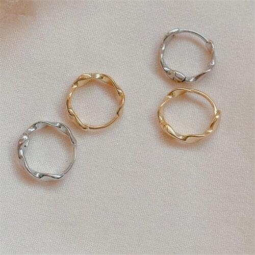 Simple 925 Sterling Silver Stud Earrings Charm Women Girl Elegant Party Jewelry Prevent Allergy eh117