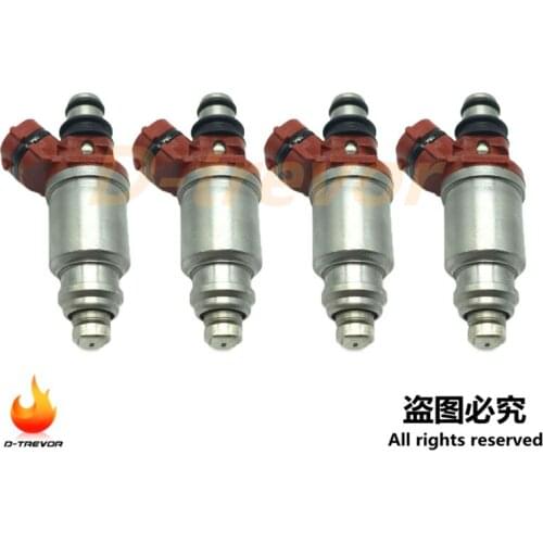 4Pcs fuel injectors nozzle OEM 23250-16160 for Toyota Corolla Celica 1993-1997 4Cyl 1.8L