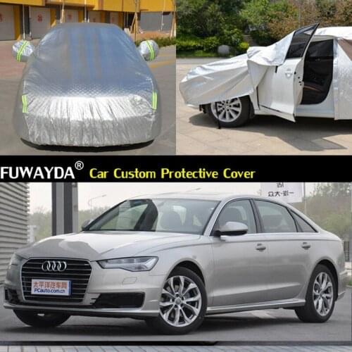Free shipping!!! Car Covers Anti UV Snow Rain Scratch Resistant Automatic Car Covers For Audi A6l