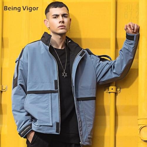 BINWEIGE Men's Windbreakers
