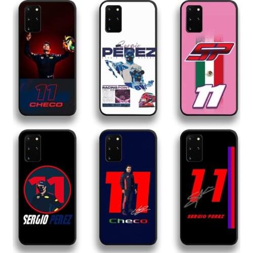 Checo 11 Sergio Perez Formula1 Phone Case For Samsung Galaxy S21 Plus Ultra S20 FE M11 S8 S9 plus S10 5G lite 2020