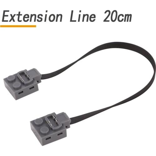 Aibei Star- Technic Compatible Series Parts: 25/ 26/ 50cm Extension Cord ( 8886 )
